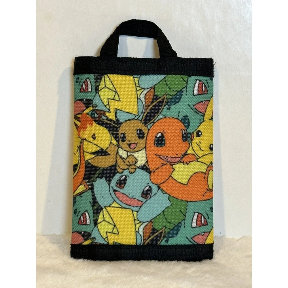 Pokémon‎ Pikachu & Friends Tri Fold Nylon Wallet